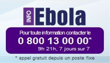 Lutte contre la propagation du virus Ebola en France